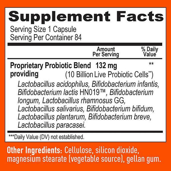 Member's Mark 10 Strain Probiotic Kapseln, 84 Stk.