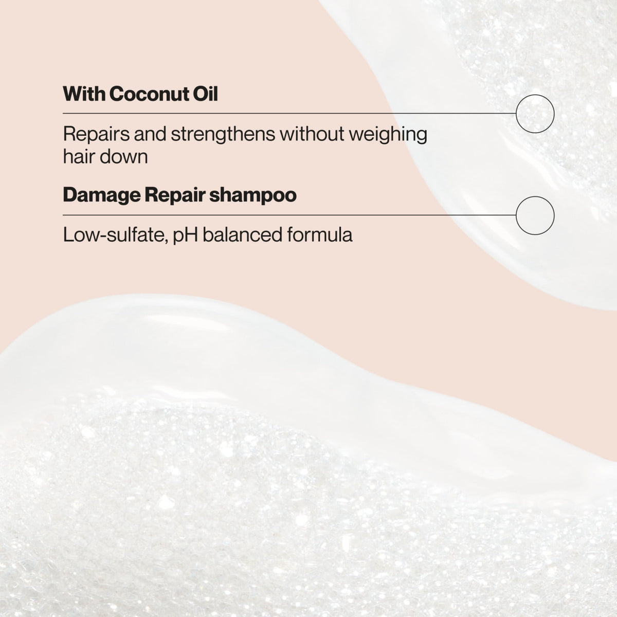 Suave Coconut Oil Infusion Coconut Oil Shampoo for Damaged and Dry Brittle Color-Treated Hair, Salon-Proven Repair, 28 fl oz