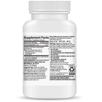 Member's Mark Clinical Strength Cranberry Dietary Supplement, 500 mg, 150 ea