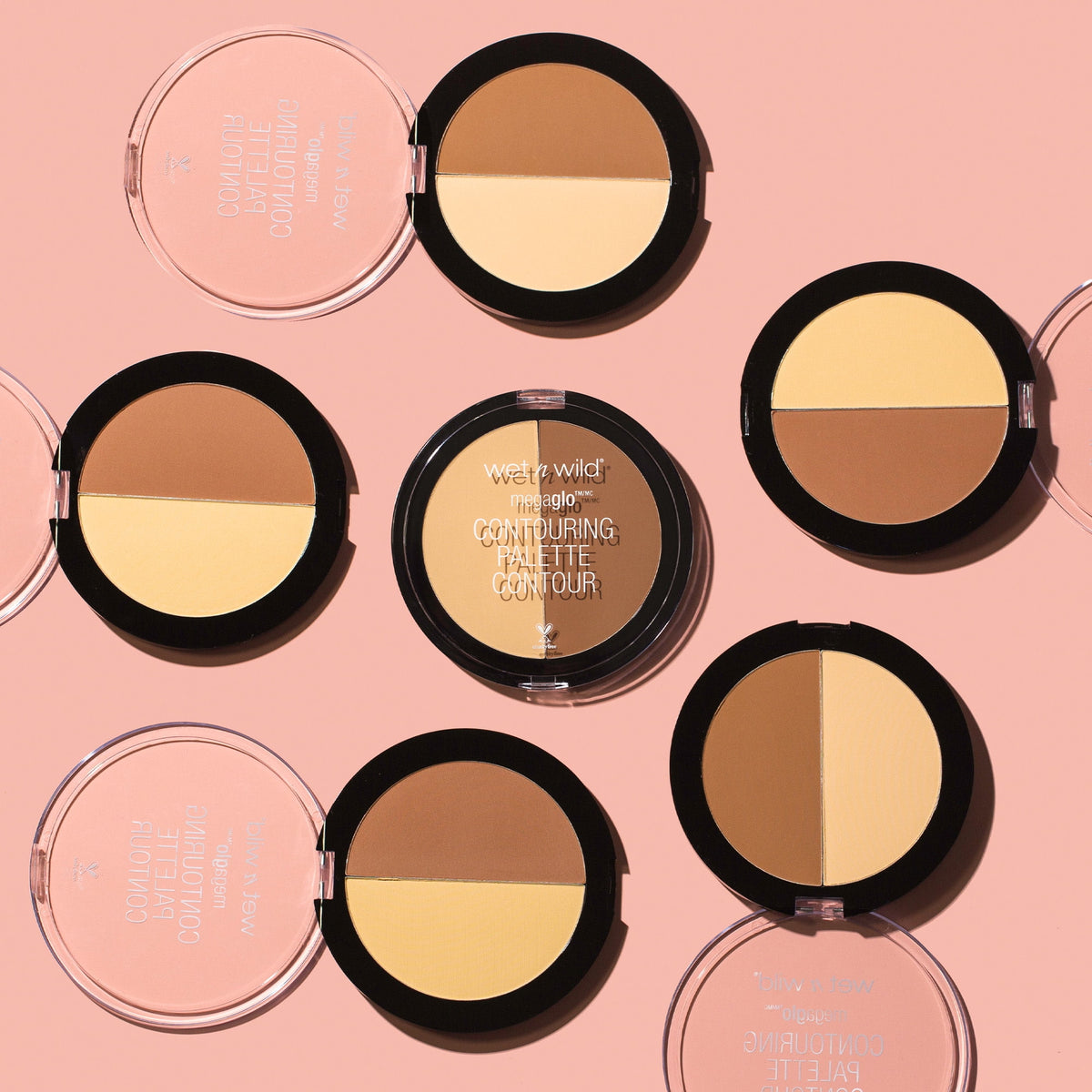 Wet n Wild MegaGlo Contouring Makeup Palette, Caramel Toffee, 0.44 oz