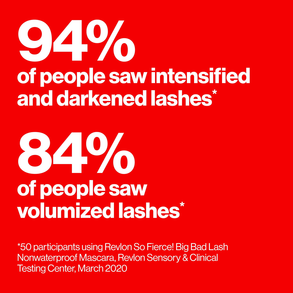 Revlon So Fierce! Big Bad Lash, Extreme Volume Mascara, 24hr Wear, 762 Waterproof Blackest Black, 0.34 fl. Oz