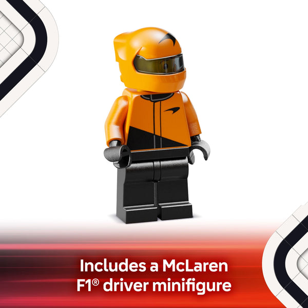 LEGO Speed Champions McLaren F1 Team MCL38 Race Car Building Set 77251, 269 Pieces, Ages 10+