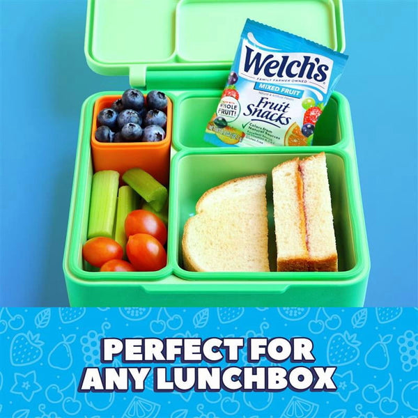 Welch's Fruit Snacks, Mixed Fruit, Soft Gluten Free Kids Snacks, 0.8 oz, 40 Count