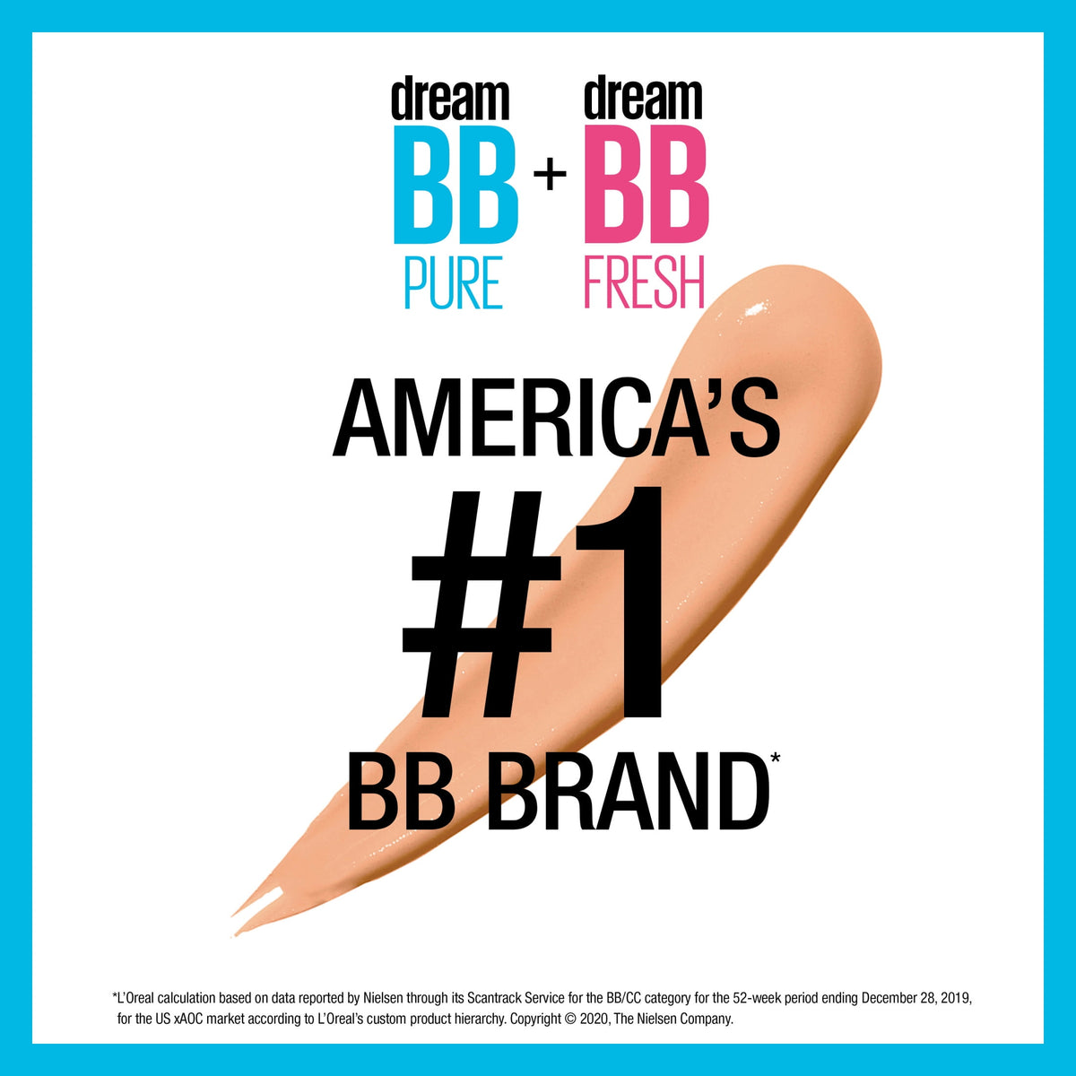 Maybelline Dream Pure 8 in 1 Skin Perfector BB Cream, Light Medium, 1 fl oz
