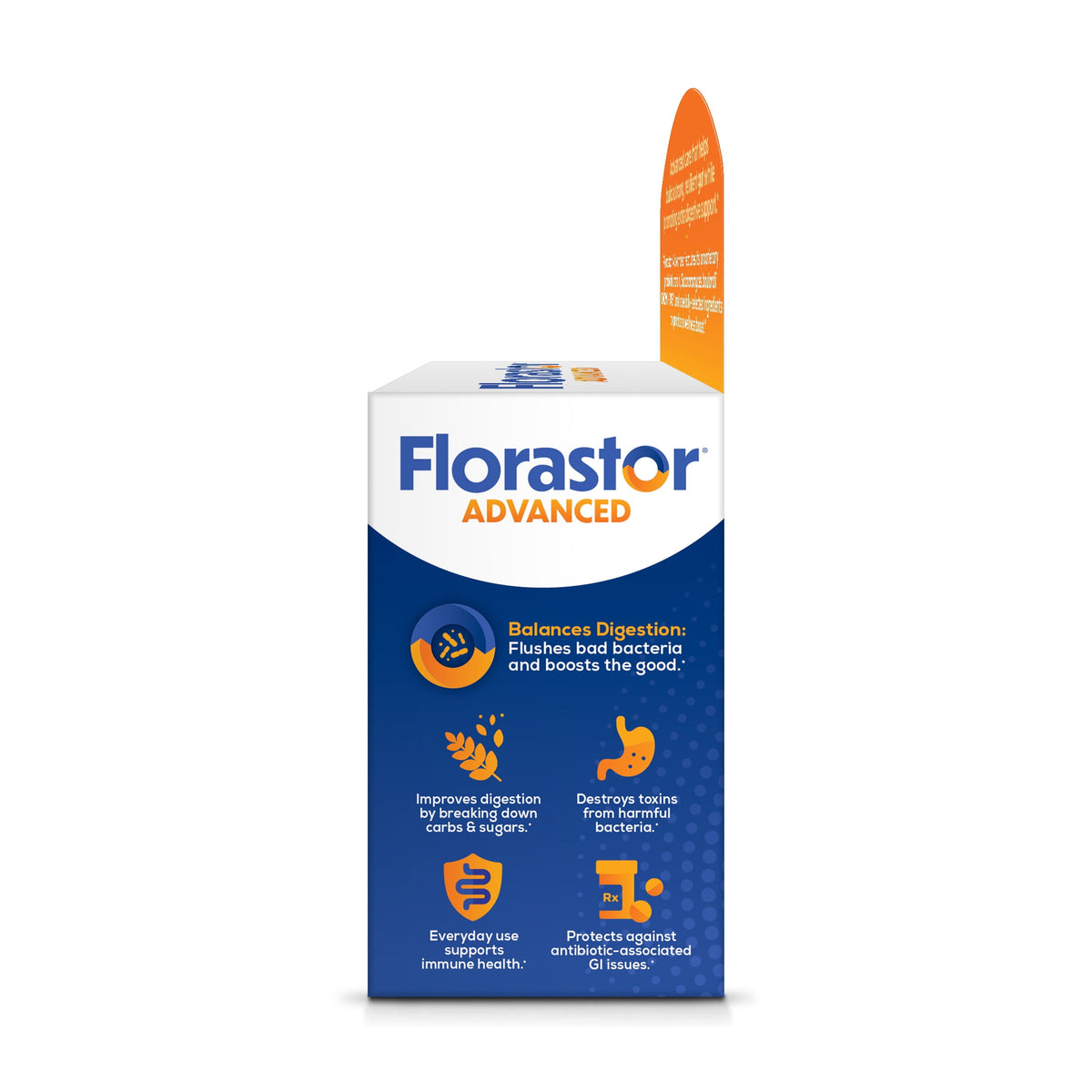 Florastor Select Unisex Daily Probiotic & Immune Support Supplement Capsules, 30 Count