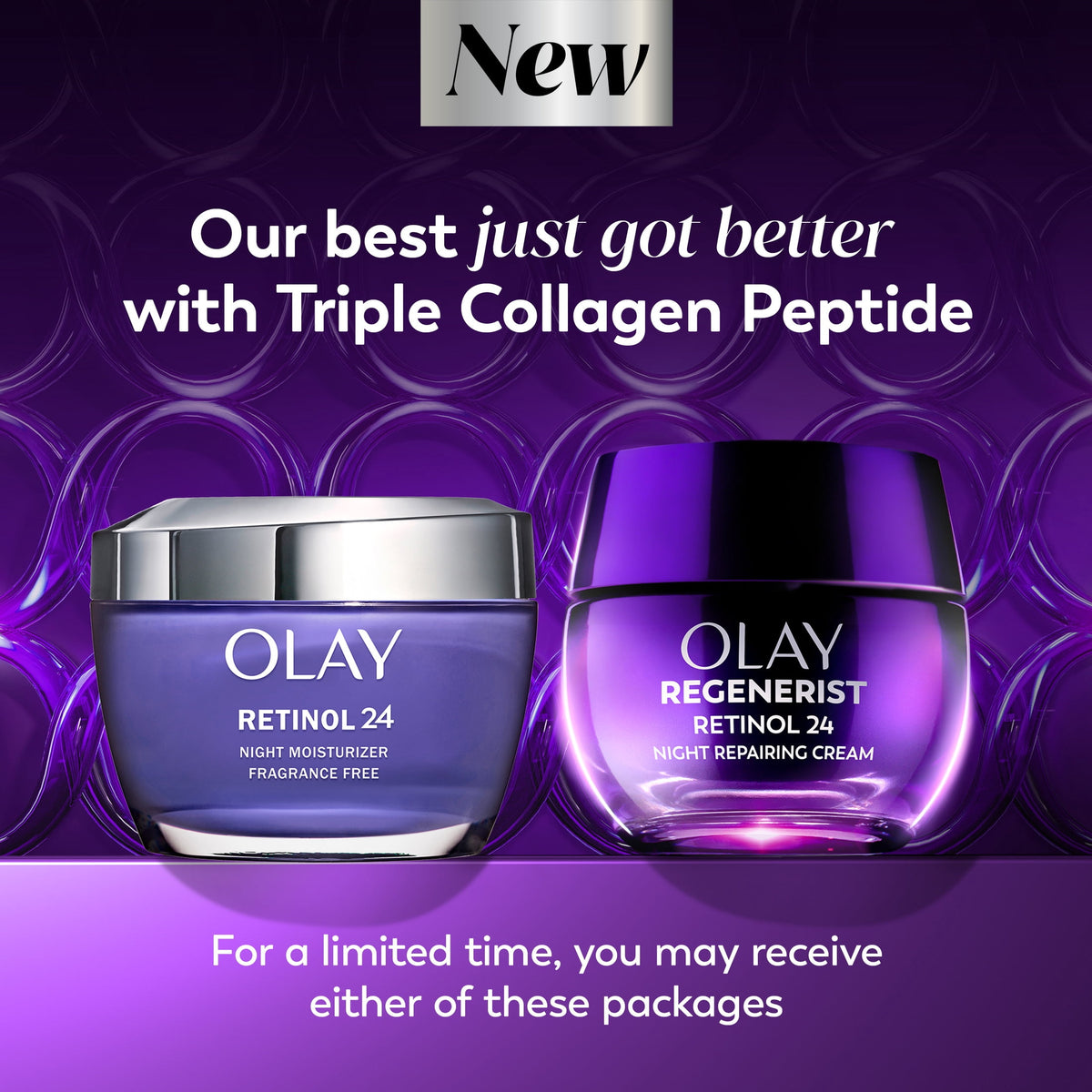 Olay Regenerist Retinol 24 Night Cream for Women, Anti-Aging Moisturizer, Fragrance-Free, Non-Greasy, Anti-Wrinkle, Hydrating Skin Care with Triple