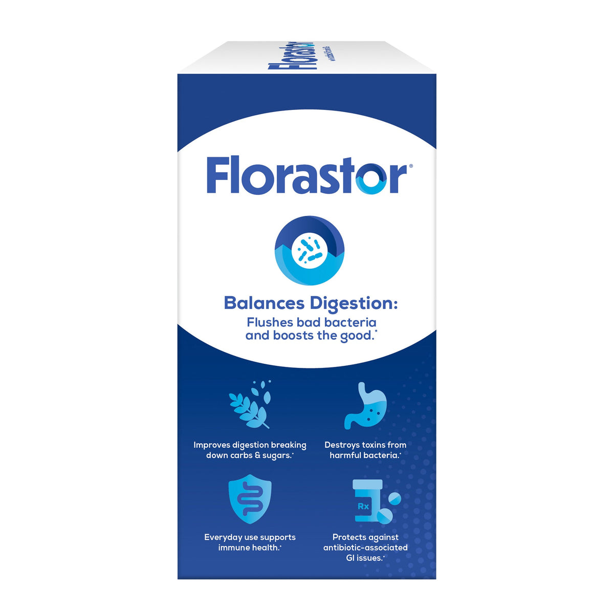 Florastor + Vitamin D3 Daily Probiotic Probiotikum vegetarische Kapseln, 120 Stk.