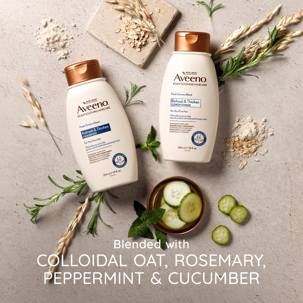 Cucumber & Rosemary Natural Volumizing Conditioner