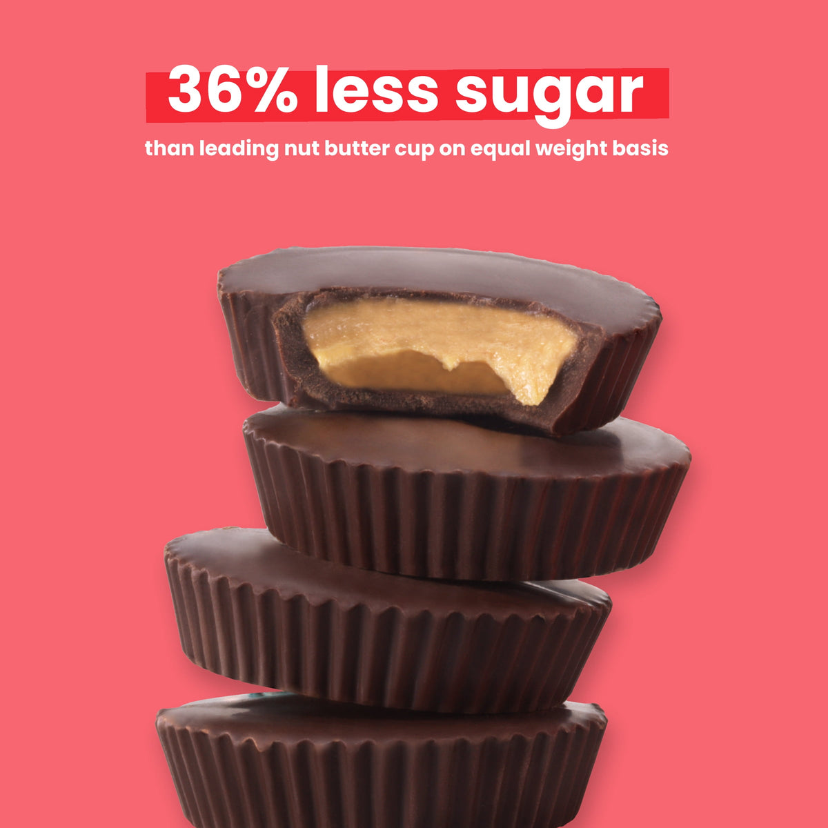 Unreal Dark Chocolate Peanut Butter Cups 4.2 oz