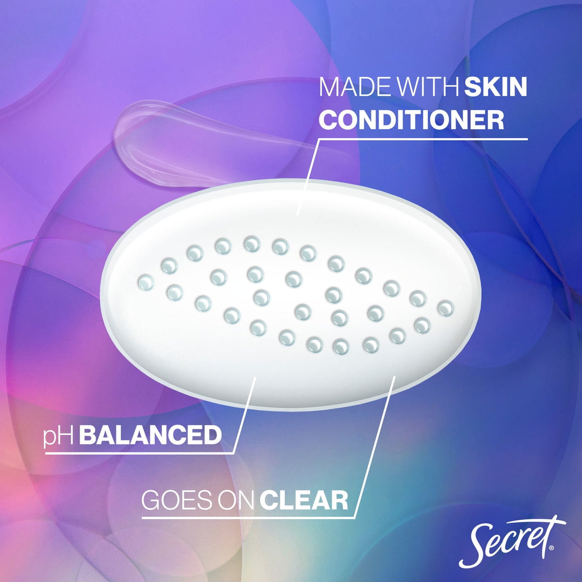 Secret Fresh Clear Gel Antiperspirant and Deodorant for Women, Delicate Rose Scent, 2.6 oz, Twin Pack