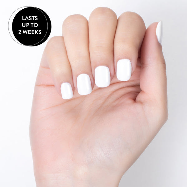 SensatioNail Gel Nail Polish (White), Enjoy Every Moment, 0.25 fl oz