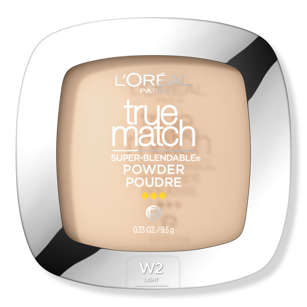 L'Oréal True Match Super-Blendable Puder, W2 Light Ivory, 0.33 oz