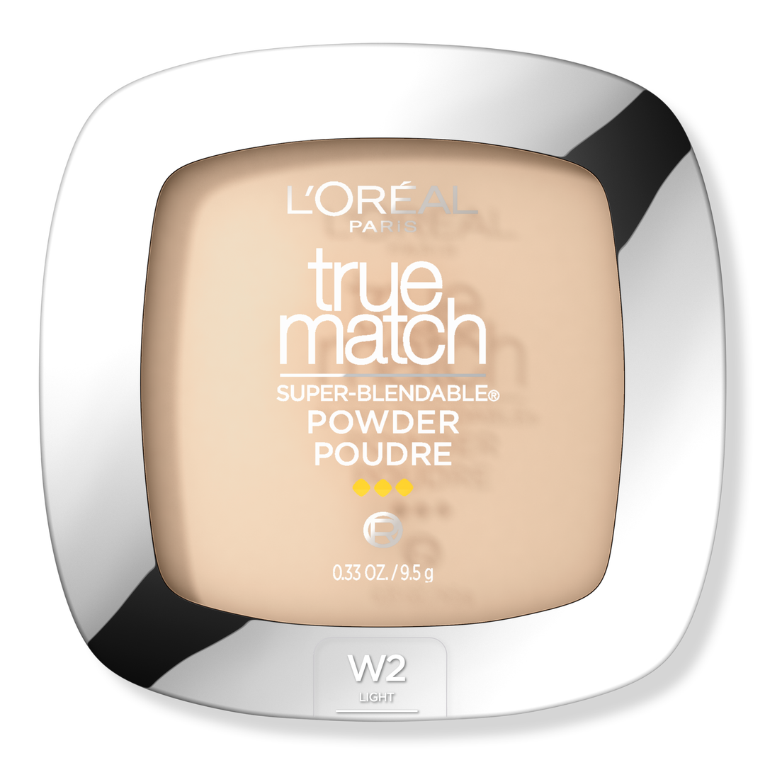 L'Oréal True Match Super-Blendable Puder, W2 Light Ivory, 0.33 oz