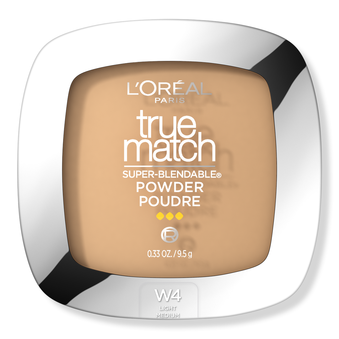 L'Oréal True Match Super-Blendable Powder, W4 Natural Beige, 0.33 oz