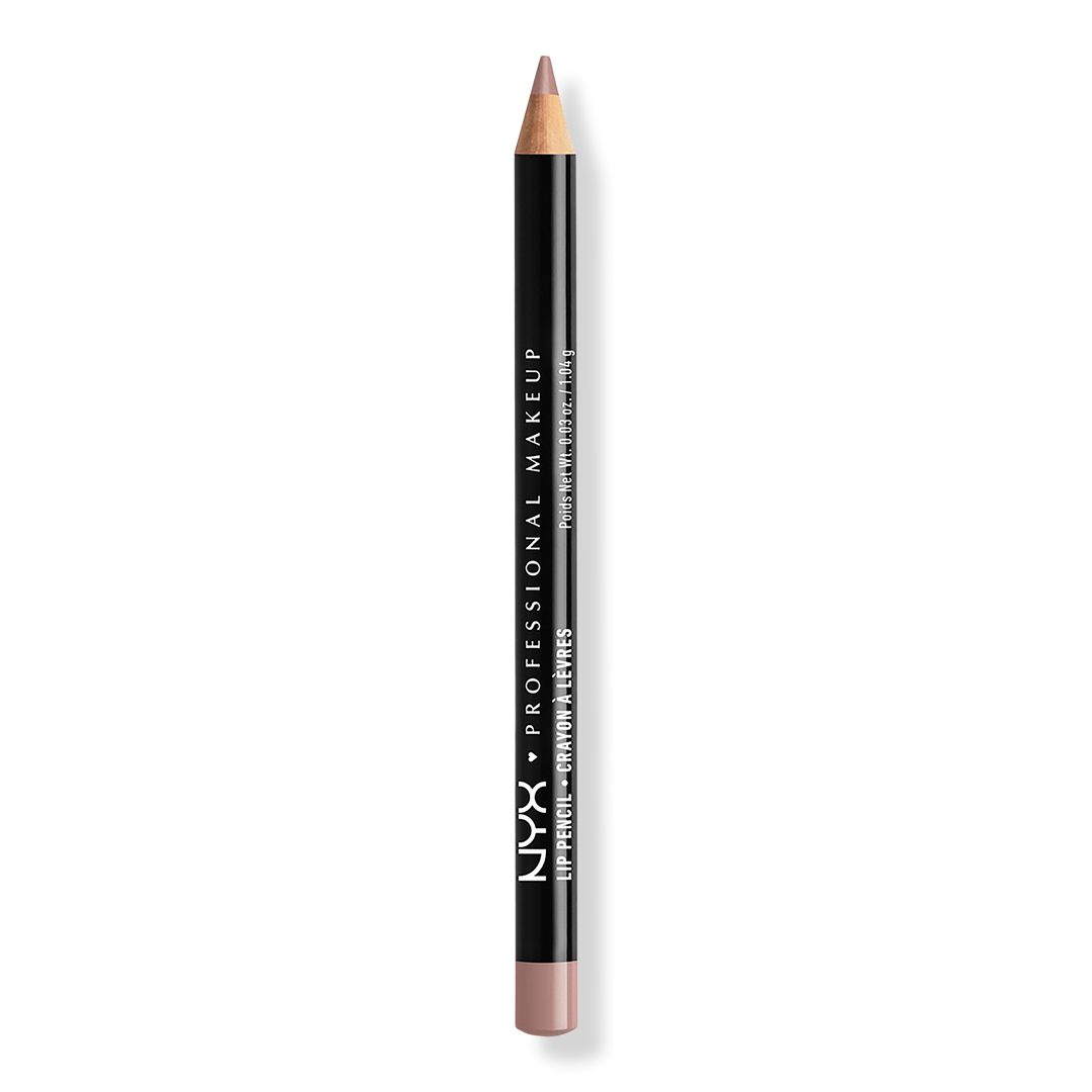 NYX Professional Makeup Slim Lip Pencil Creamy Long-Lasting Lip Liner, Mauve, 0.04 oz