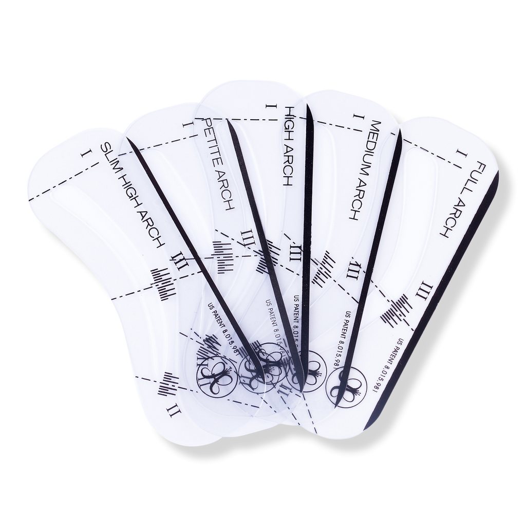 Patented Eyebrow Shaping Stencil Set