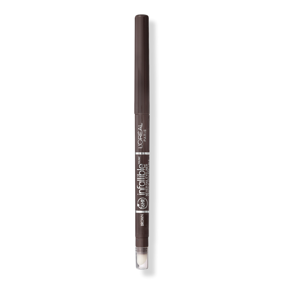 L'Oréal Infallible Never Fail Eyeliner, Brown Brun, 0.008 oz