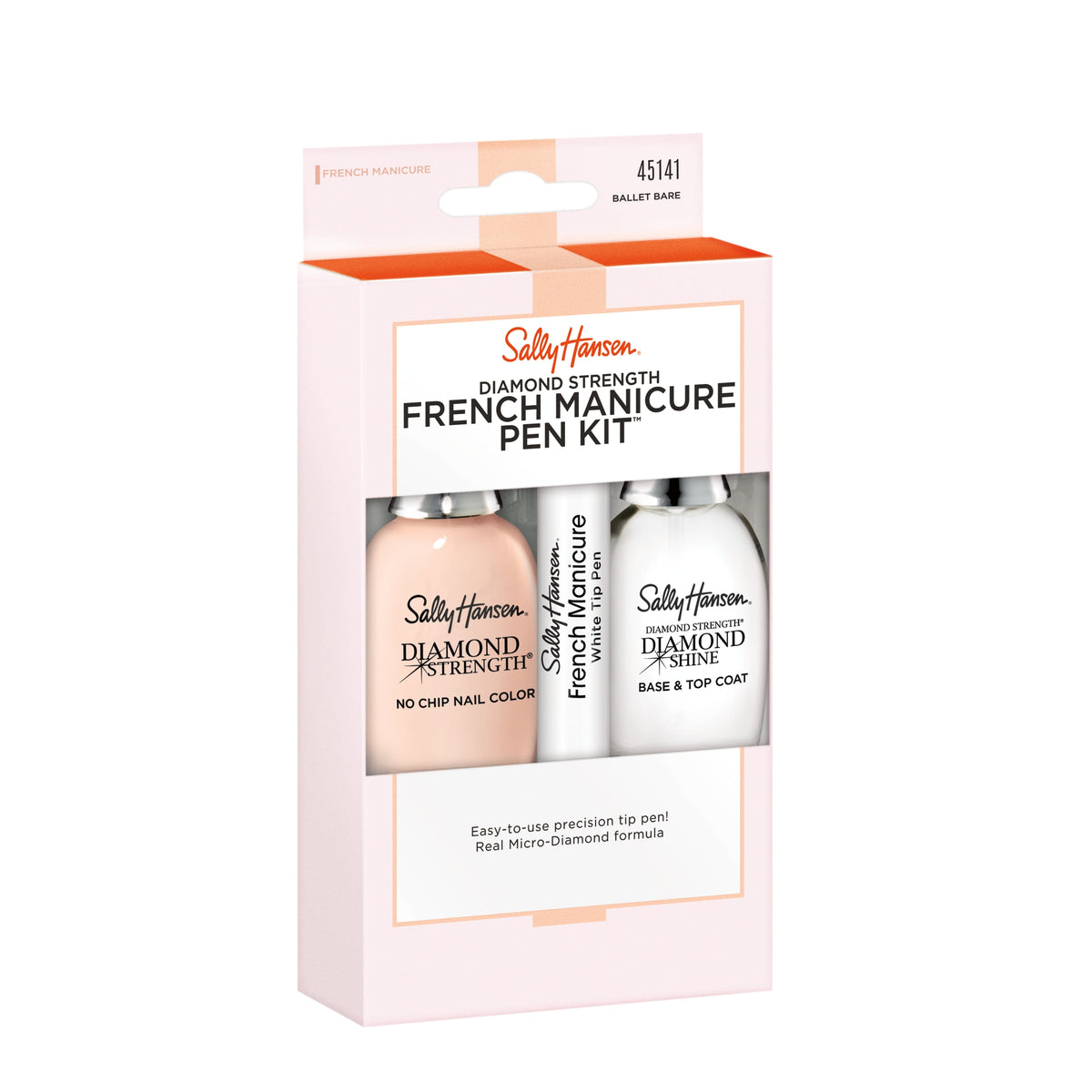 Sally Hansen Diamond Strength French Manicure 3 Pc Nail Polish Set