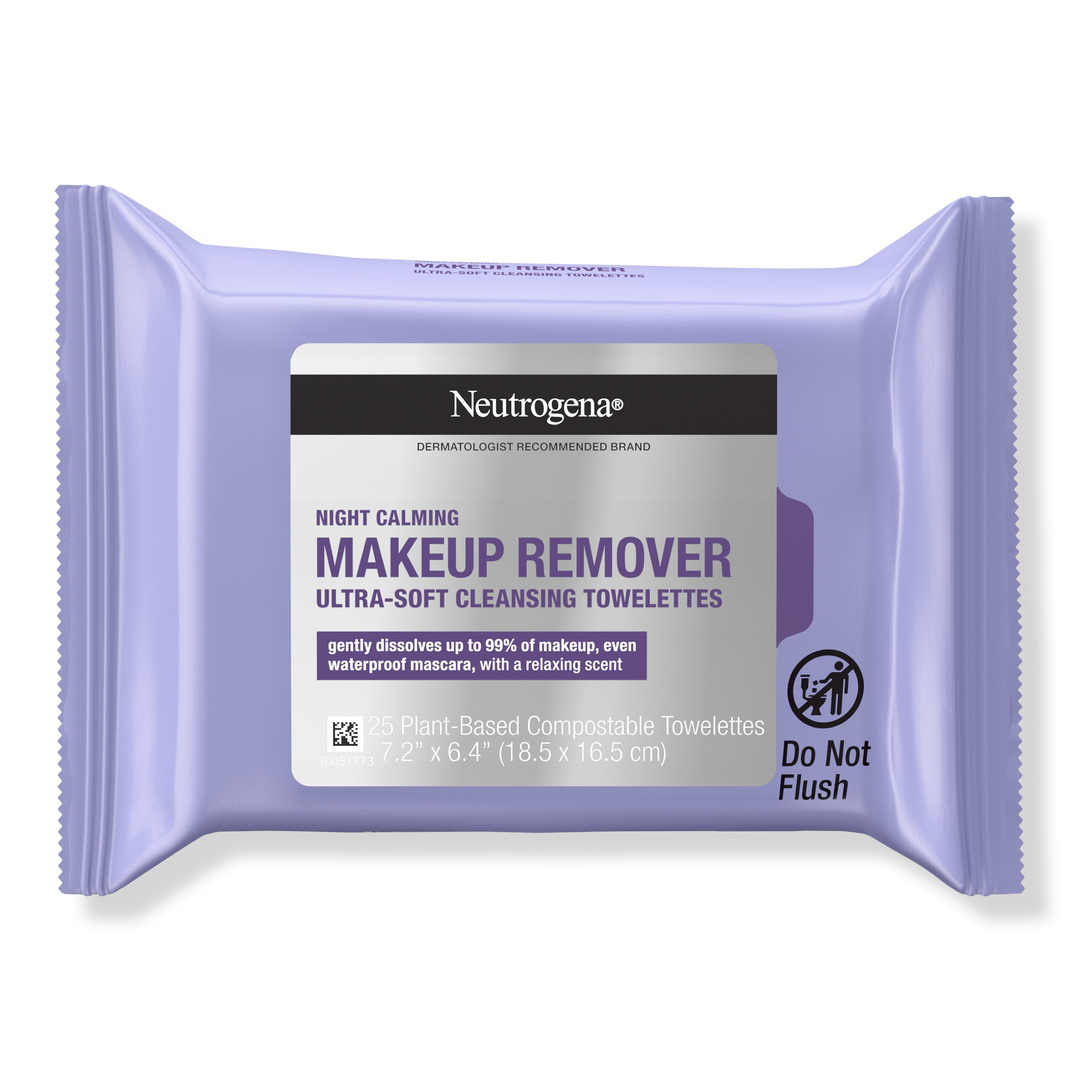Neutrogena Night Calming Make-up-Entferner Reinigungstücher, 25 Stk.