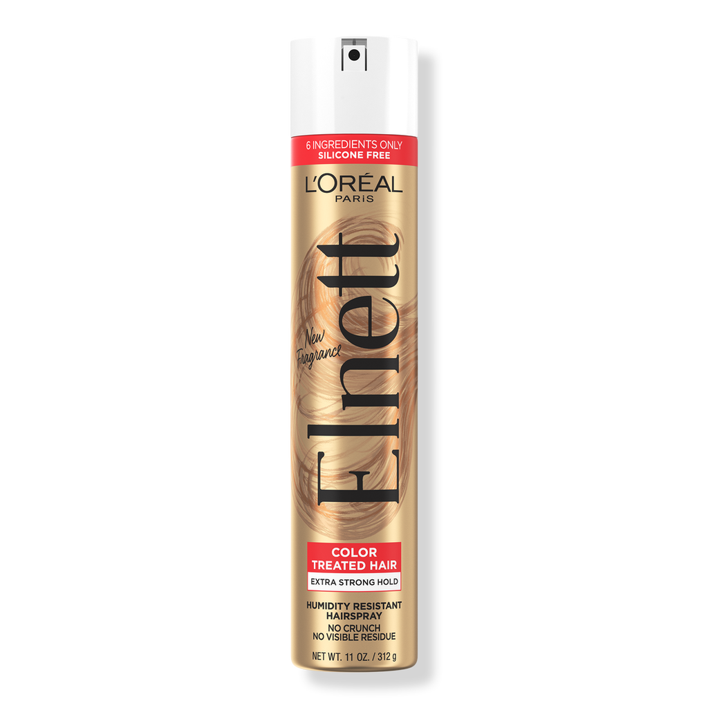 L'Oréal Elnett Satin Extra Strong Hold UV Hair Spray, 11 oz