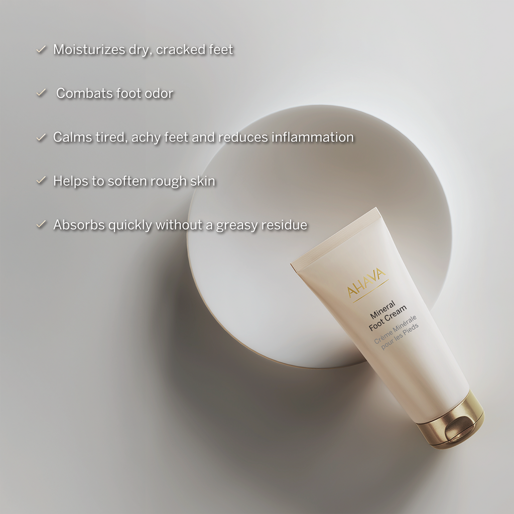 Mineral Foot Cream for Soft, Smooth Feet