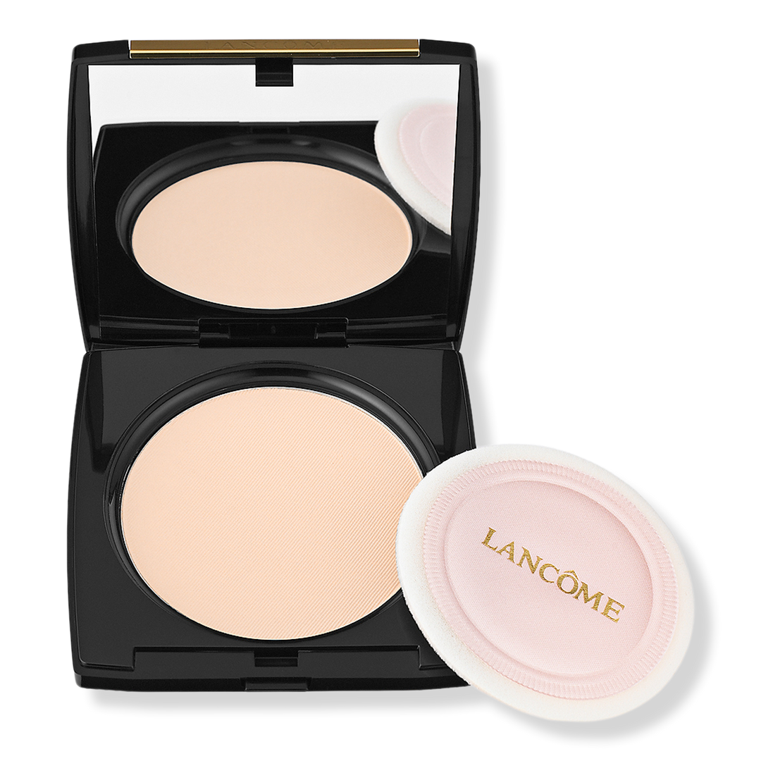 Lancôme Dual Finish Multi-Tasking Lightweight Pressed Powder Foundation, 100 Versatile Porcelaine Delicate I, 0.67 oz