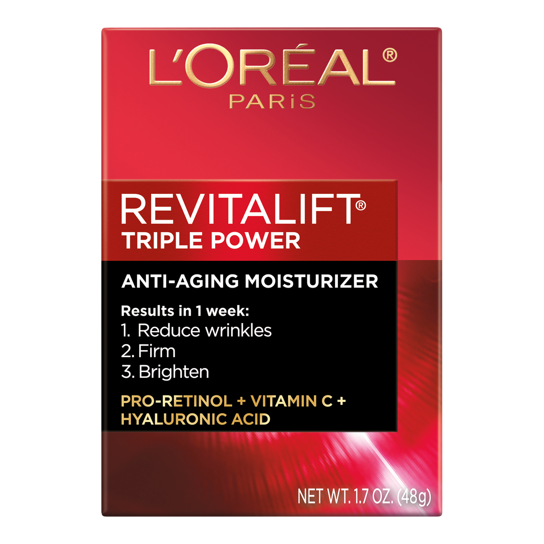 L'Oréal Revitalift Triple Power Anti-Aging Gesichtscreme, 1.7 oz