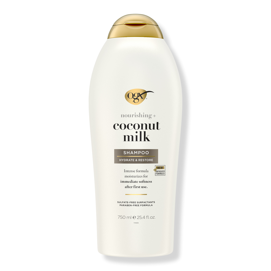 OGX Nourishing + Coconut Milk Shampoo, 25.4 oz