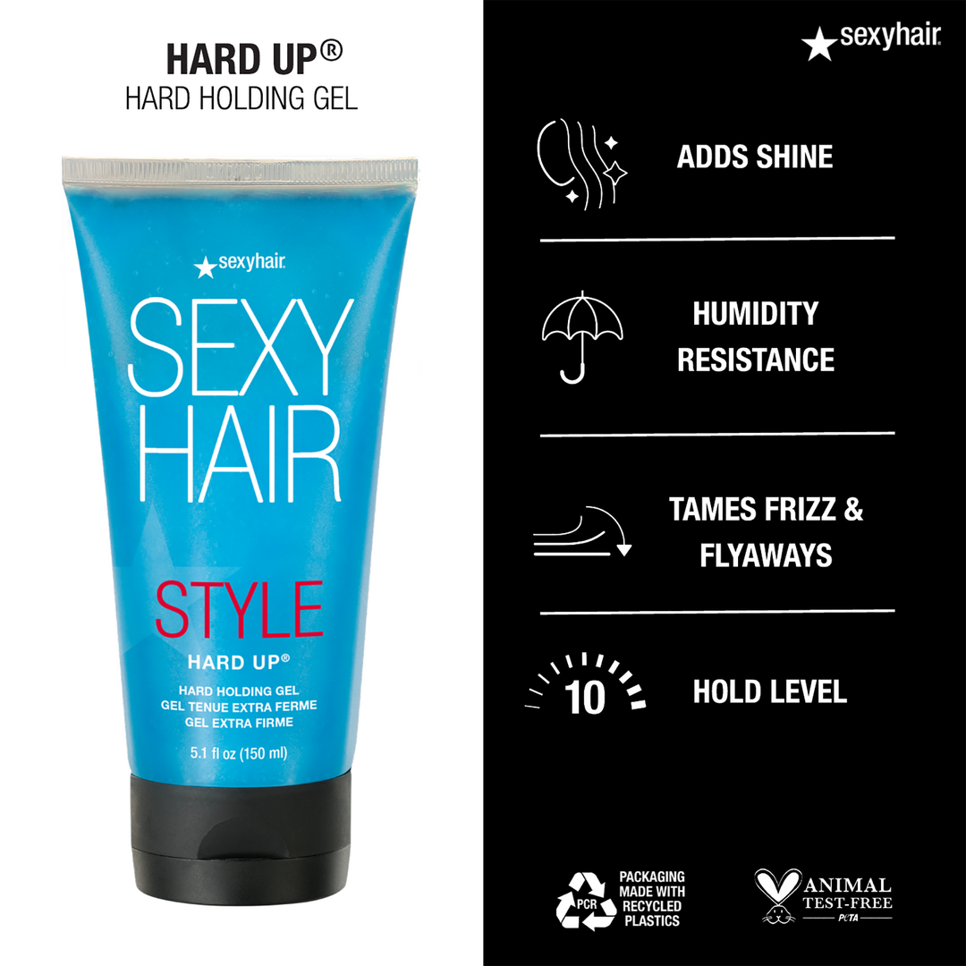 Sexy Hair Style Hard Up Hard Holding Gel, 5.1 oz