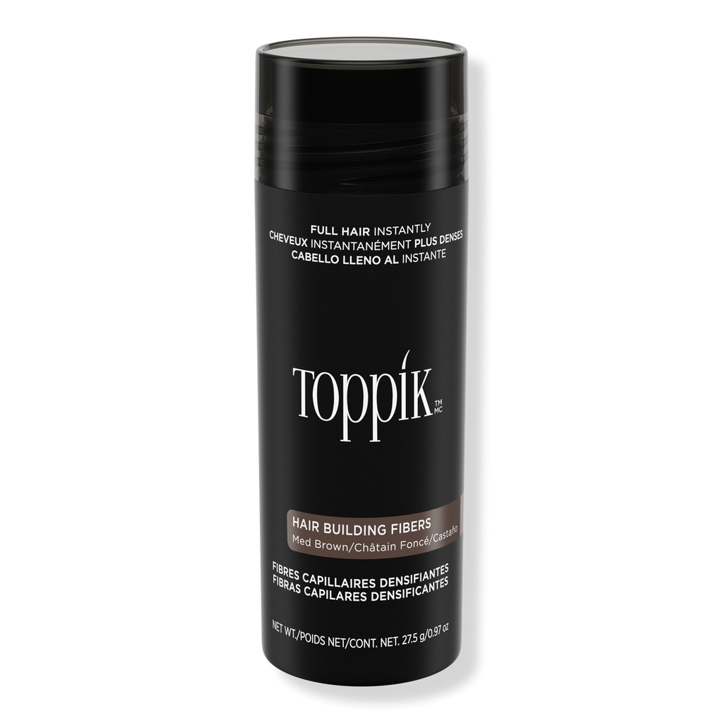 Toppik Hair Building Fibers Haarfasern, Medium Brown, 0.97 oz
