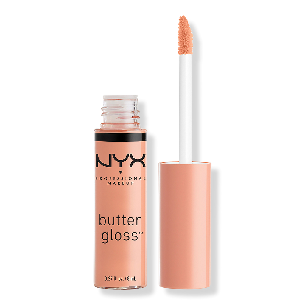 NYX Professional Makeup Butter Gloss Lipgloss nicht klebend, Fortune Cookie, 0.27 oz