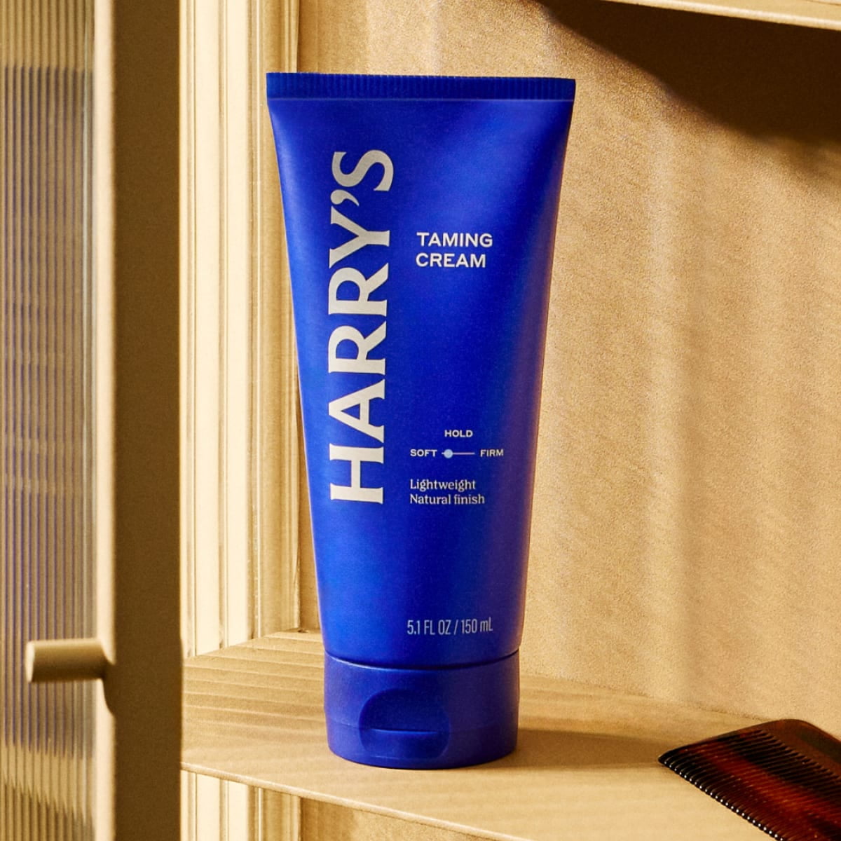 Harry's Men's Taming Hair Cream, Soft Hold with Natural Finish, 5.1 fl oz