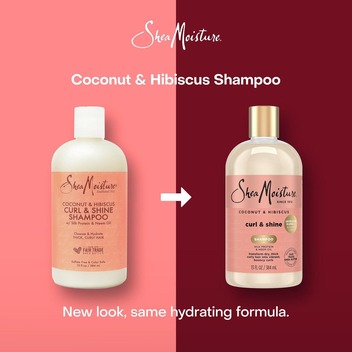 Coconut & Hibiscus Curl & Shine Shampoo