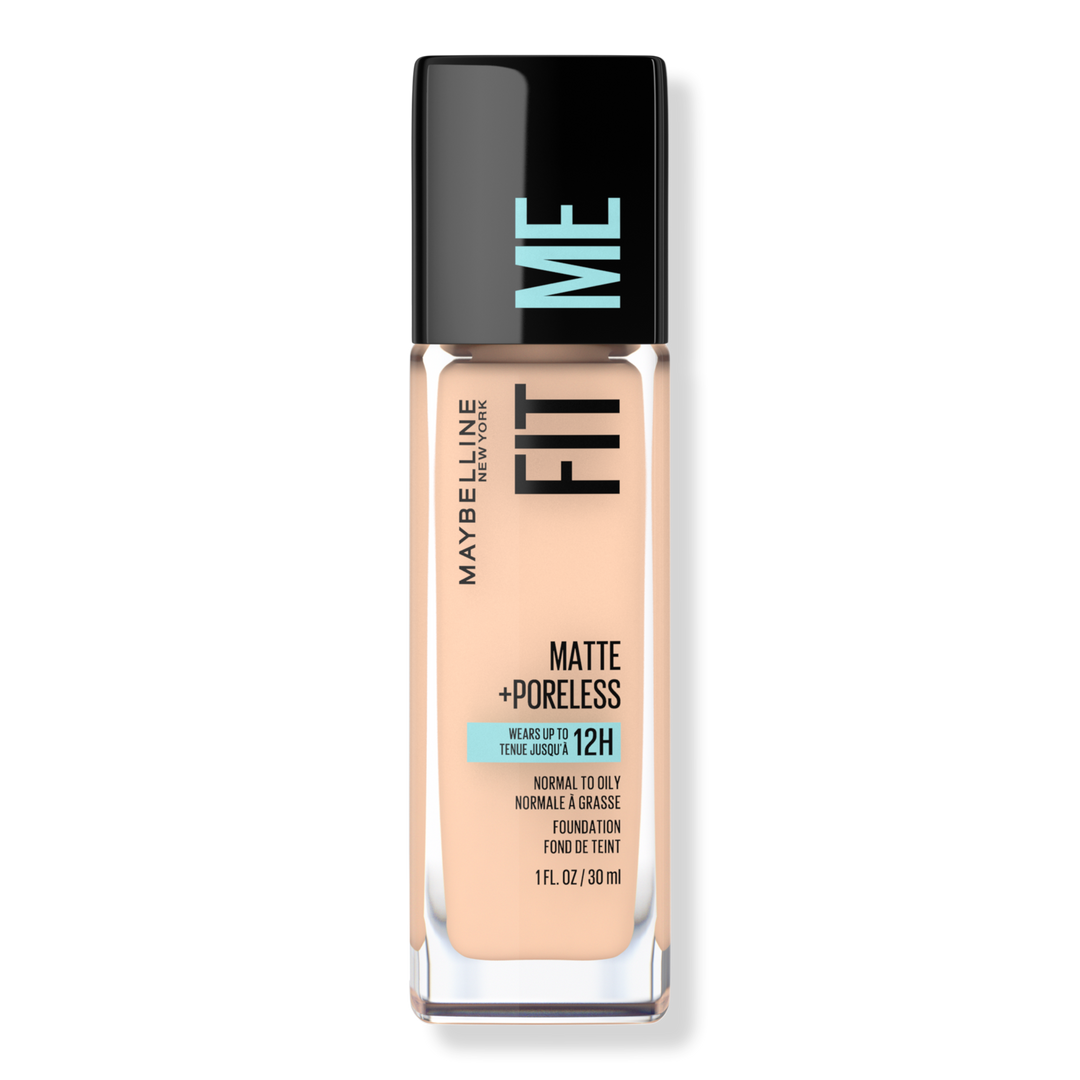 Maybelline Fit Me Matte + Poreless Liquid Foundation, Ivory 115, 1 oz