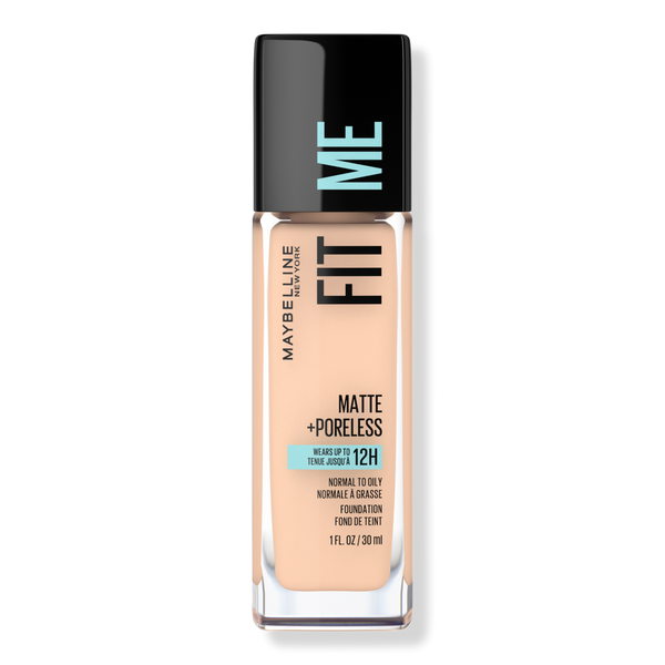 Maybelline Fit Me Matte + Poreless Liquid Foundation, Ivory 115, 1 oz
