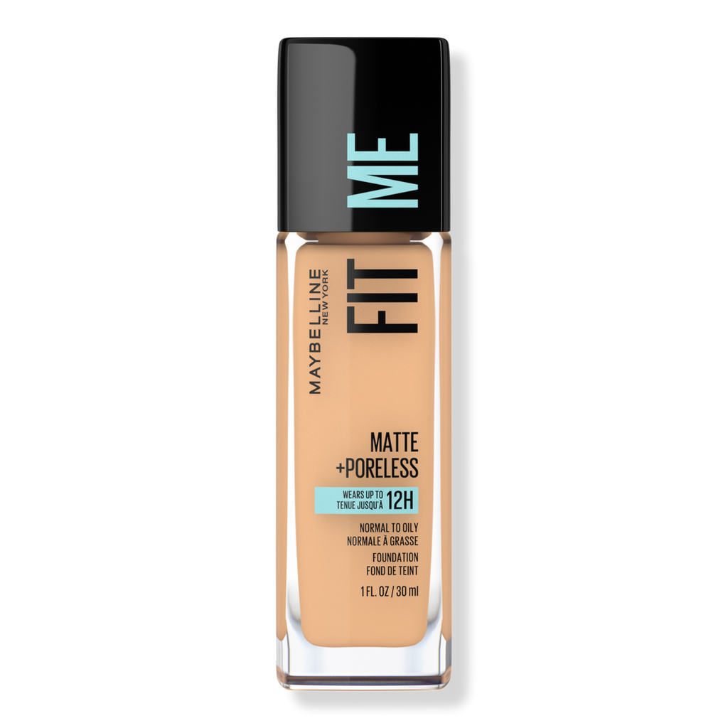 Maybelline Fit Me Matte + Poreless Flüssige Foundation, Natural Buff 230, 1 oz