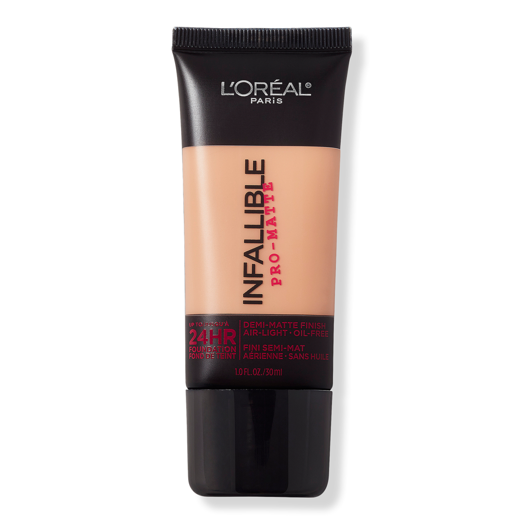 L'Oréal Infallible Pro-Matte Liquid Longwear Foundation, 107 Fresh Beige, 1 oz