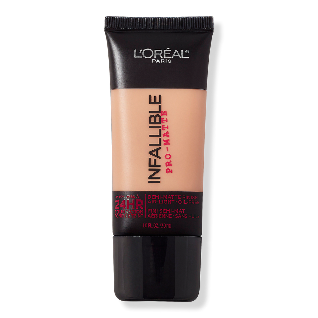 L'Oréal Infallible Pro-Matte Liquid Longwear Foundation, 108 Caramel Beige, 1 oz