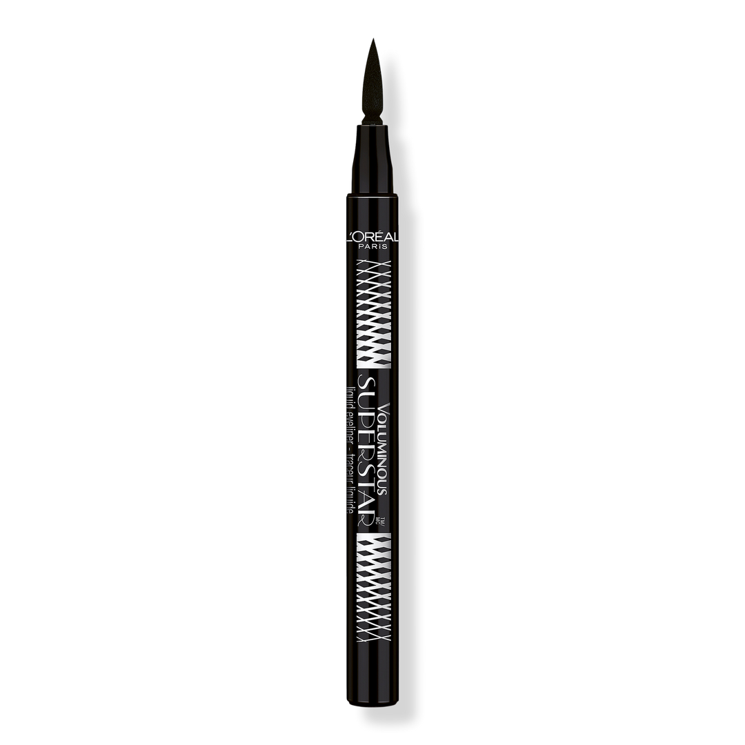 L'Oréal Voluminous Superstar Liner Eyeliner, 202 Black, 0.056 oz