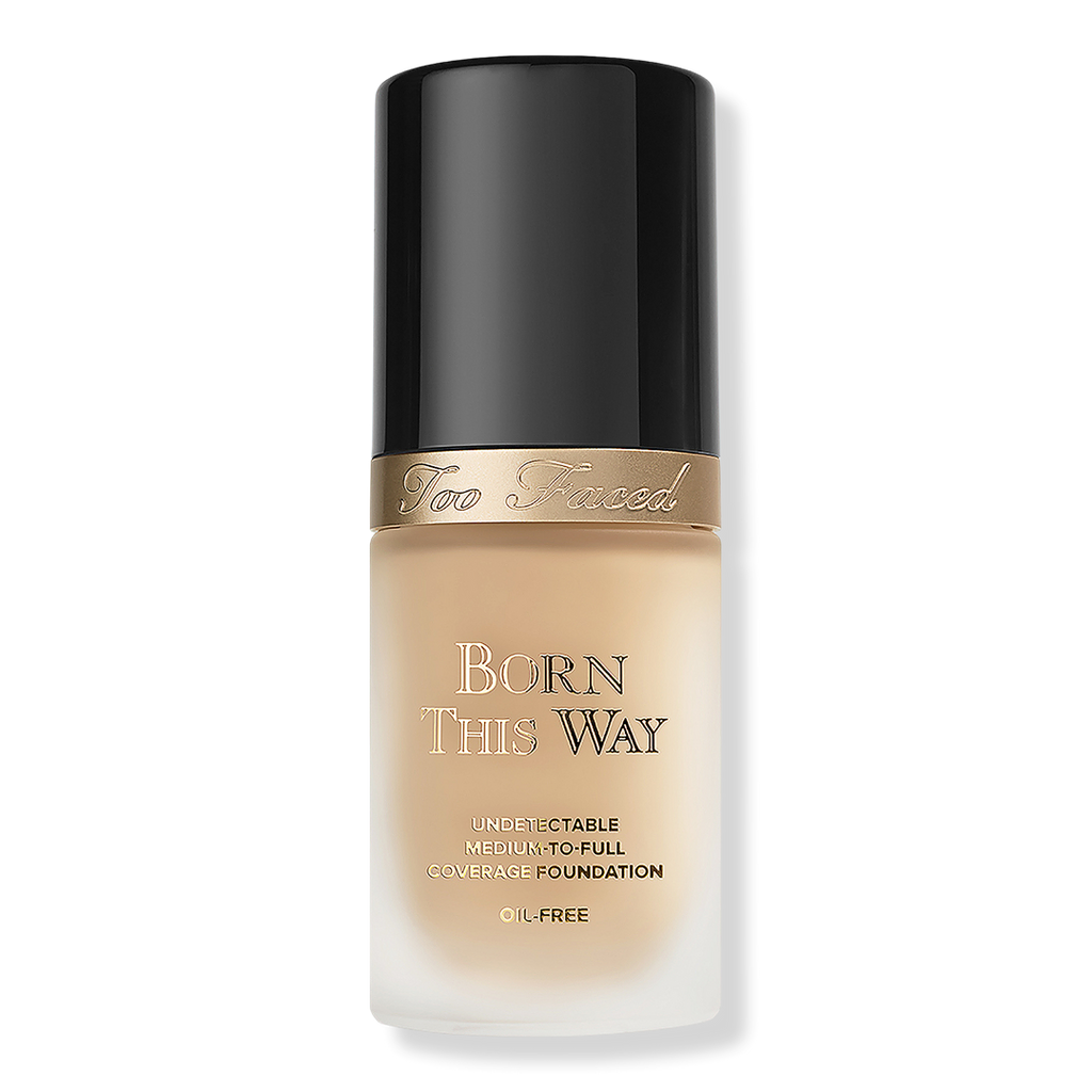 Too Faced Born This Way Undetectable Medium-to-Full Coverage Foundation, Warm Nude, 1 oz