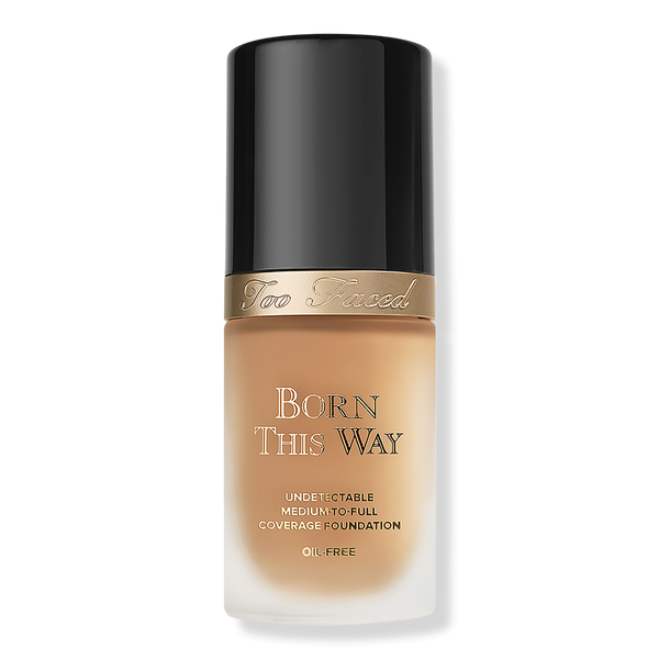 Too Faced Born This Way Undetectable Foundation mit mittlerer bis voller Deckkraft, Sand, 1 oz