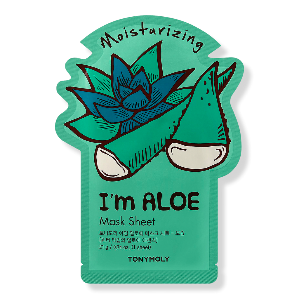 TONYMOLY I'm Real Aloe Tuchmaske, 0.71 oz