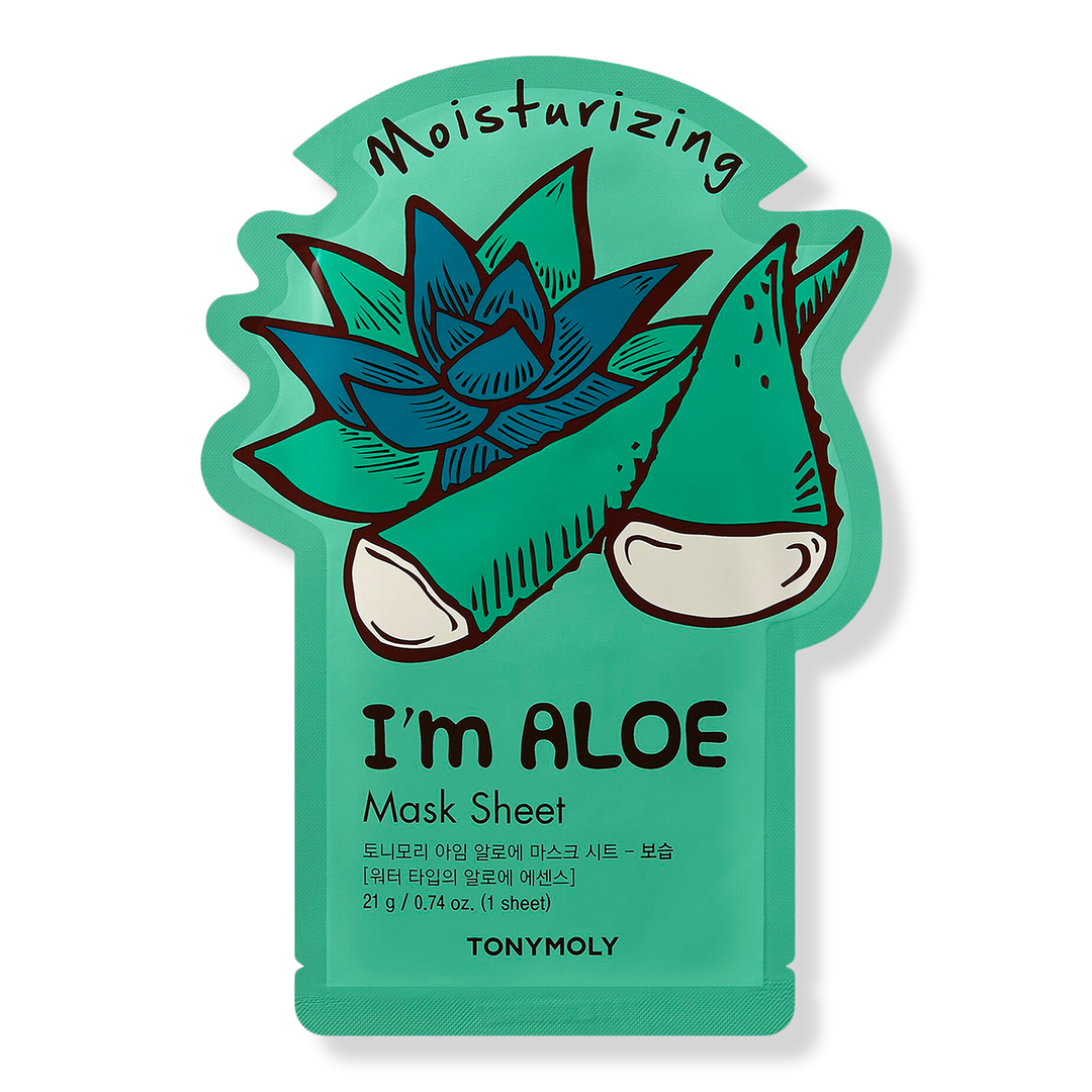 TONYMOLY I'm Real Aloe Tuchmaske, 0.71 oz