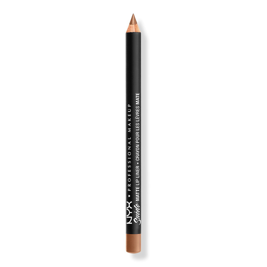 NYX Professional Makeup Suede Matte Velvet Vegan Lippenkonturenstift, Sandstorm, 0.03 oz