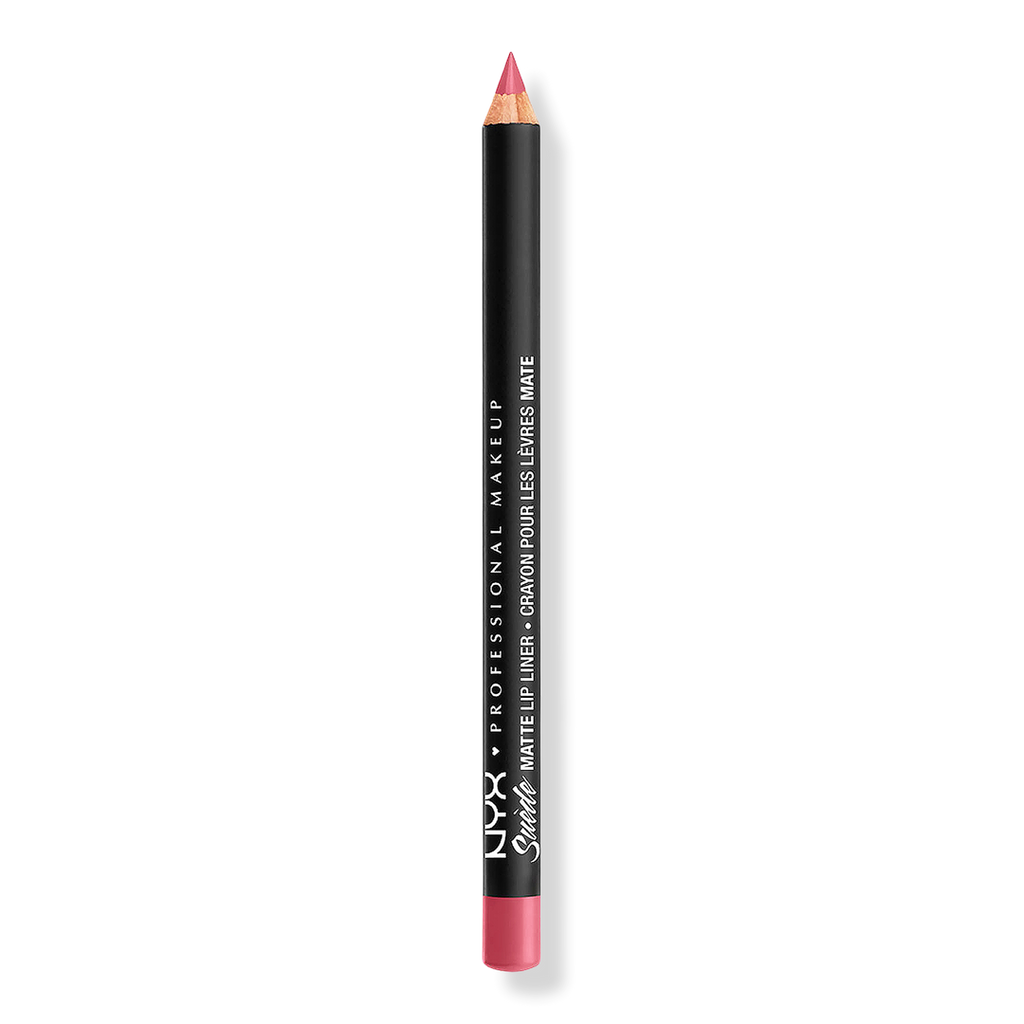 NYX Professional Makeup Suede Matte Velvet Vegan Lip Liner, San Paulo, 0.03 oz