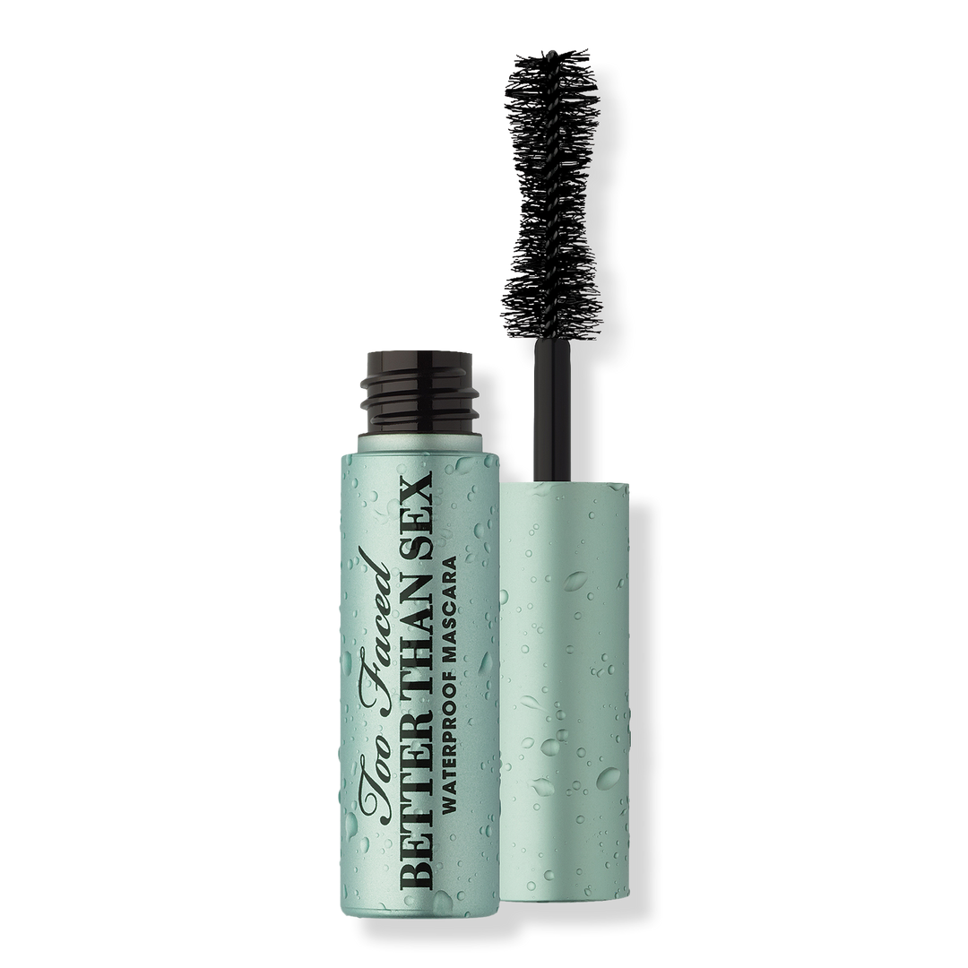 Too Faced Travel Size Better Than Sex Wasserfeste Mascara für mehr Volumen, 0.17 oz