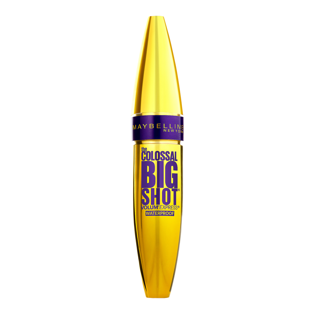 Maybelline Volum' Express The Colossal Big Shot Wasserfeste Mascara, Very Black, 0.32 oz