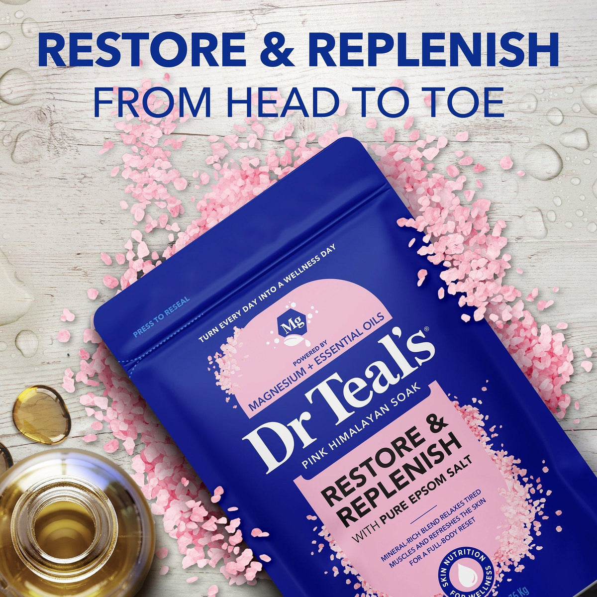 Pink Himalayan Mineral Soak