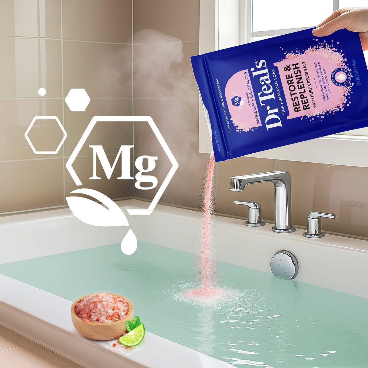 Pink Himalayan Mineral Soak