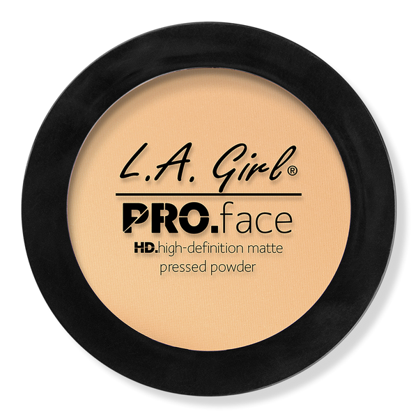 L.A. Girl Pro Face Matte Pressed Powder Kompaktpuder, Creamy Natural, 0.25 oz
